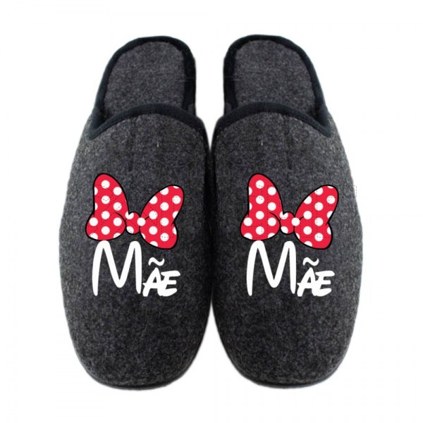 Chinelo Personalizado Pelucia Minnie Professor