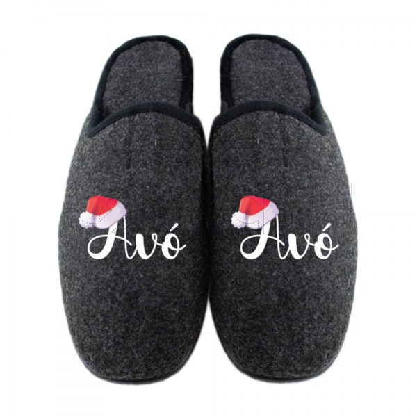 Chinelo Personalizado pelucia Gorro