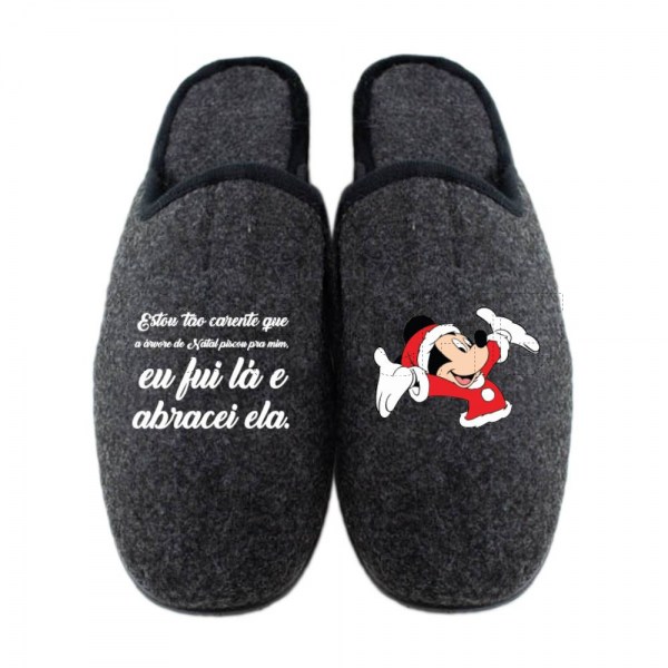 Chinelo Personalizado Minnie Carente