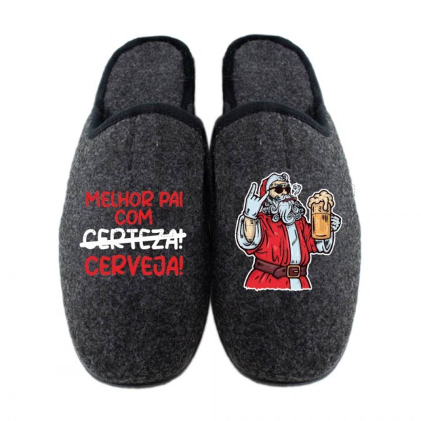 Chinelo Personalizado Melhor com cerveja