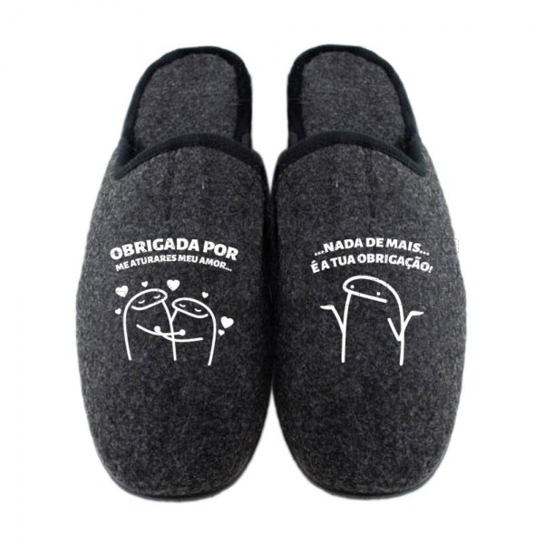 Chinelo Personalizado Obrigação