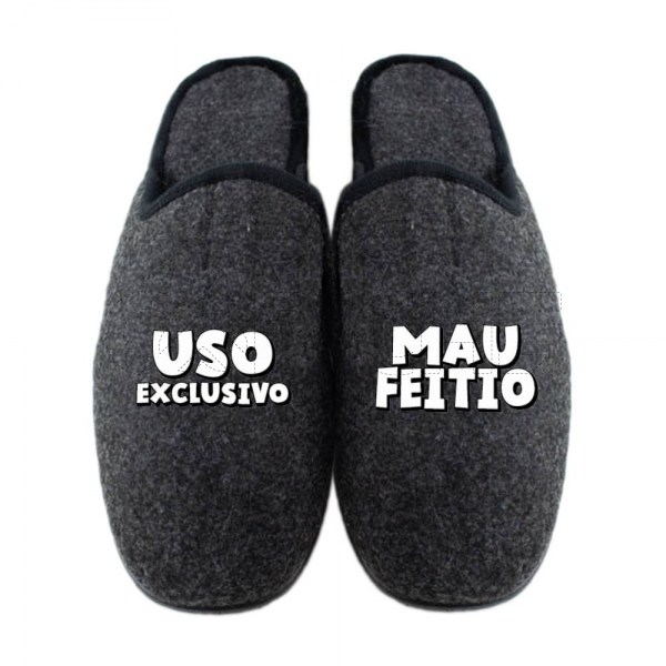 Chinelo Personalizado Mau Feitio