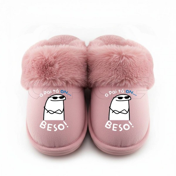 Chinelo Personalizado Beso