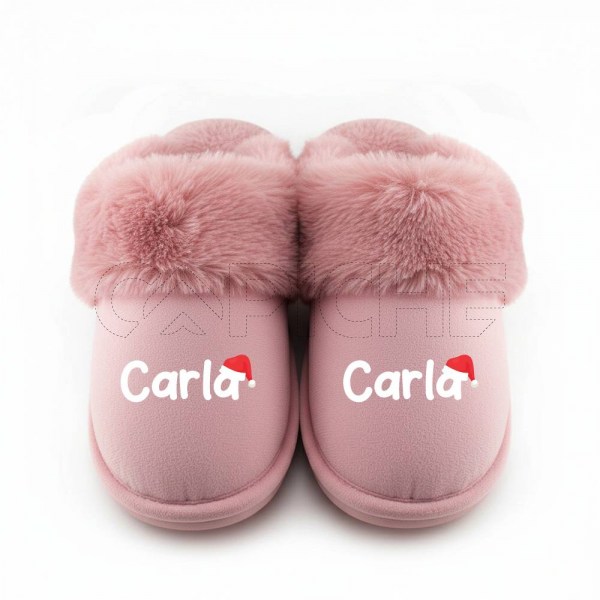Chinelo Personalizado Pelucia nome