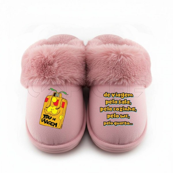 Chinelo Personalizado Tou Viagem