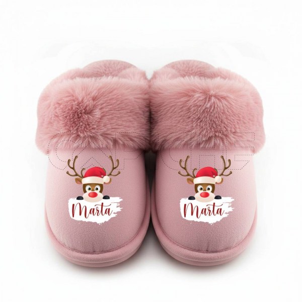 Chinelo Personalizado Rena Natal