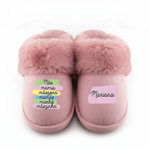 Chinelo Personalizado Mãe