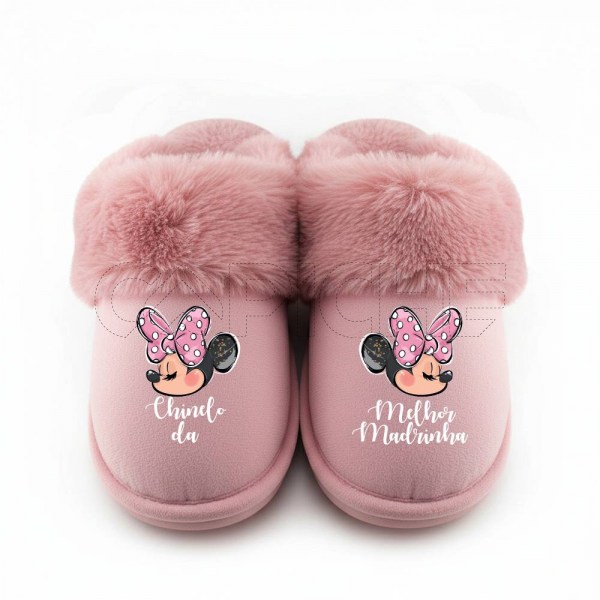 Chinelo Personalizado Minnie Melhor 