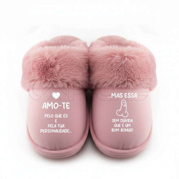 Chinelo Personalizado Amo-te