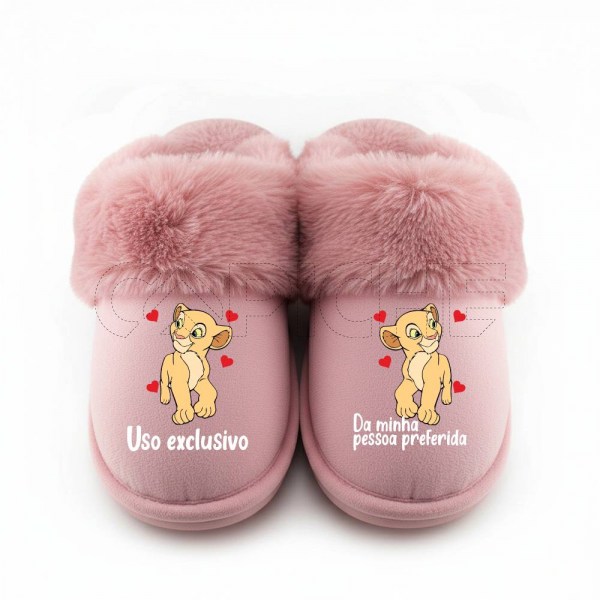 Chinelo Personalizado Rei Leão