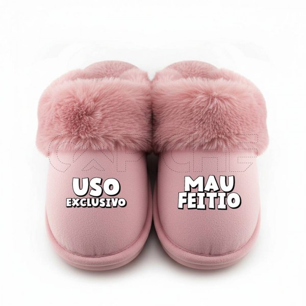 Chinelo Personalizado Mau Feitio
