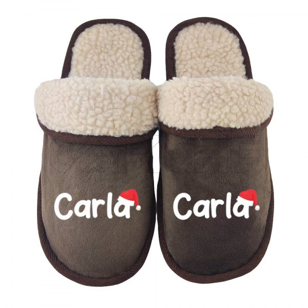 Chinelo Personalizado Pelucia nome