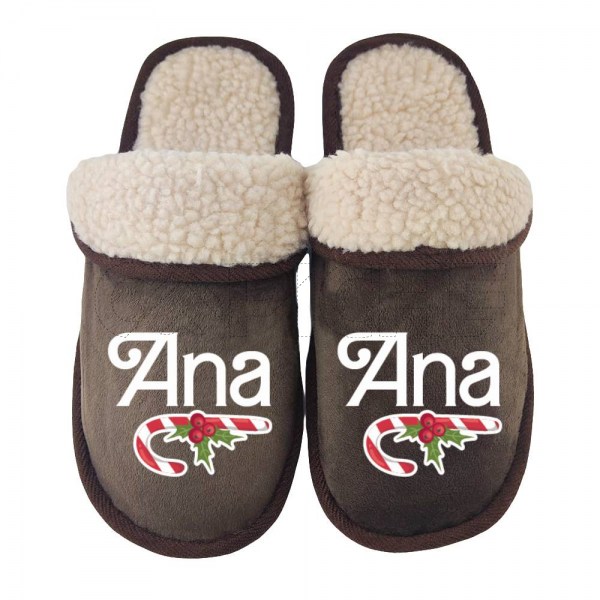 Chinelo Personalizado Pelucia Doce