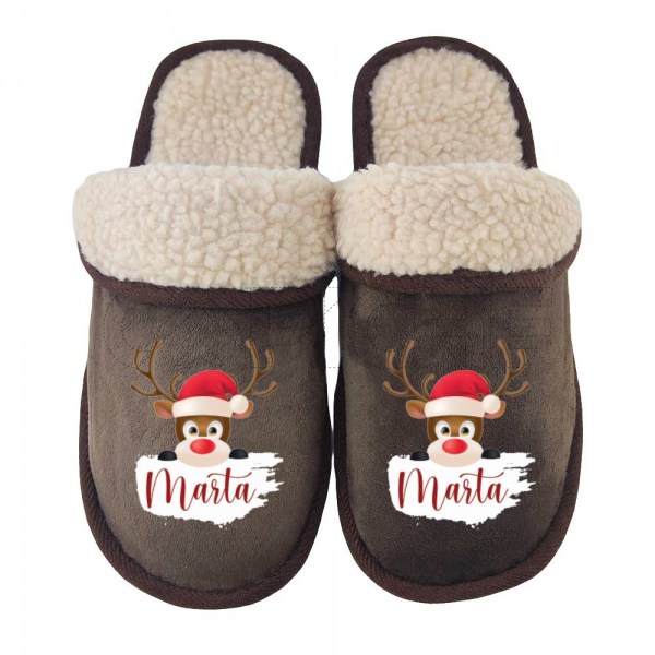 Chinelo Personalizado Rena Natal