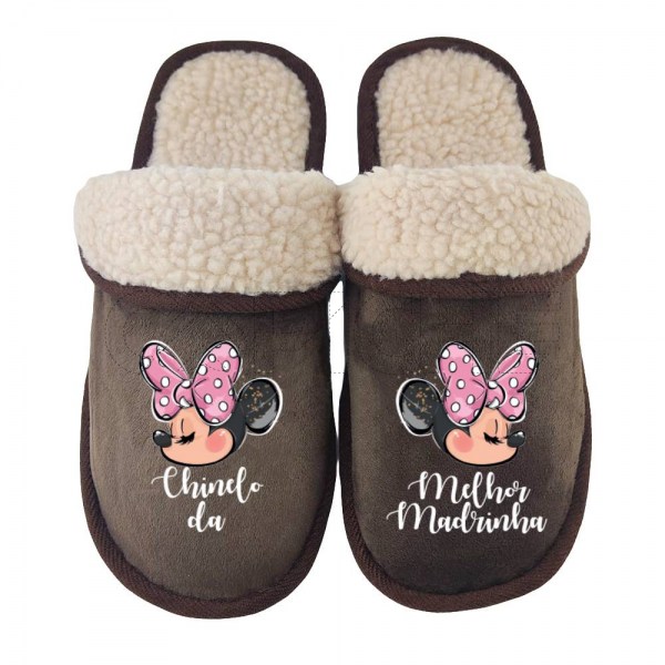 Chinelo Personalizado Minnie Melhor 