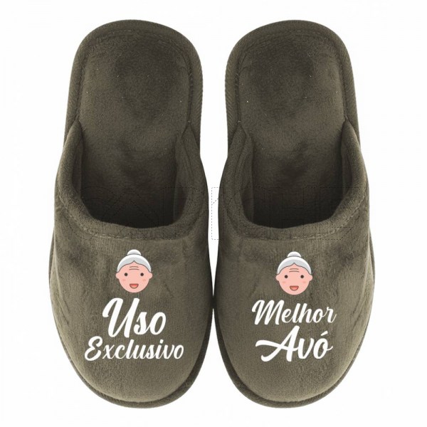 Chinelo Personalizado Pelucia exclusivo