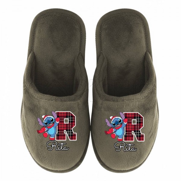 Chinelo Personalizado Stitch Natal
