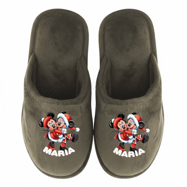 Chinelo Personalizado Mickey and Minnie