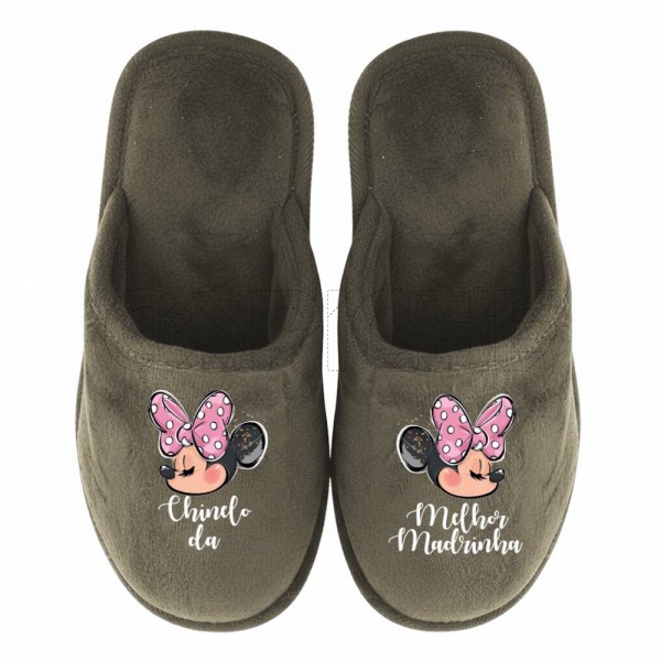 Chinelo Personalizado Minnie Melhor 