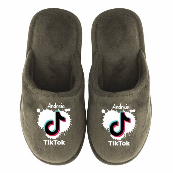 Chinelo Personalizado TikTok com nome