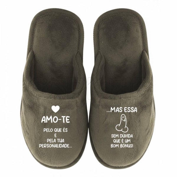 Chinelo Personalizado Amo-te