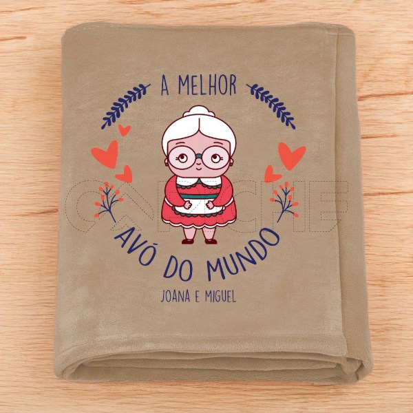 Manta a melhor Avó do mundo