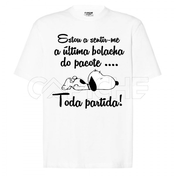 Tshirt Senhora Última Bolacha do Pacote
