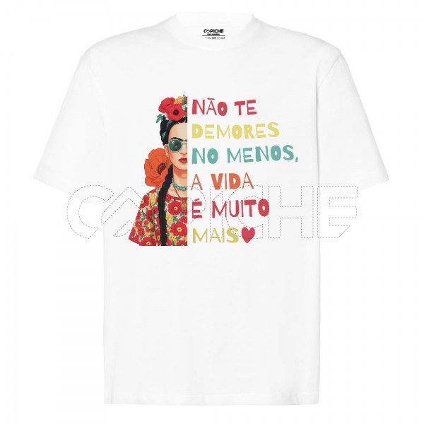 Sweater / Tshirt Frida não te demores no menos