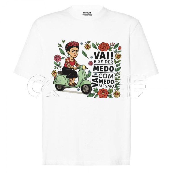 Sweater / Tshirt Frida vai com medo mesmo