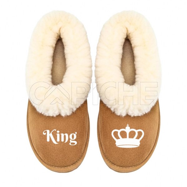Chinelo Personalizado "King"