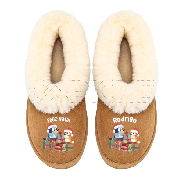 Chinelo Personalizado Bluey