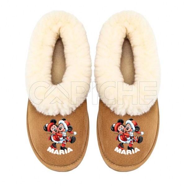 Chinelo Personalizado Mickey and Minnie