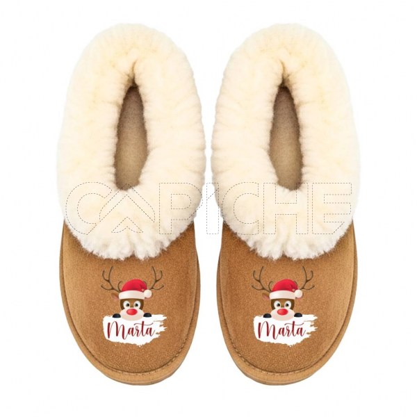 Chinelo Personalizado Rena Natal