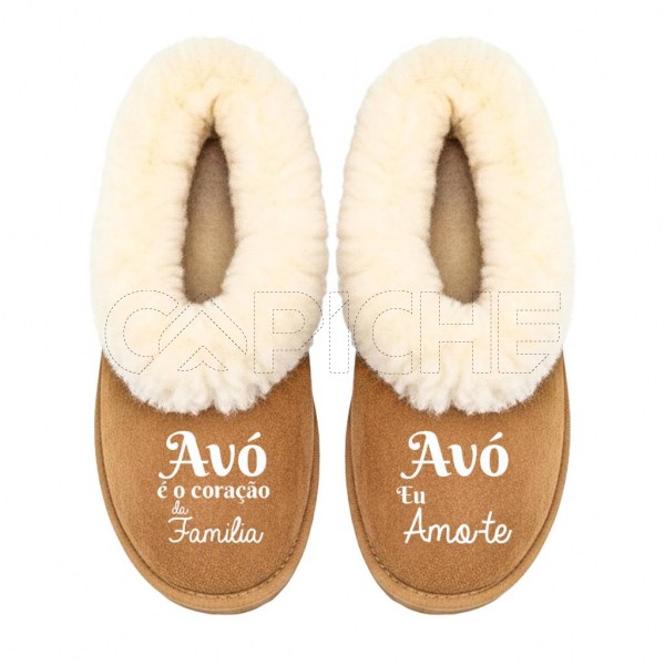 Chinelo Personalizado  Coração
