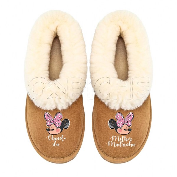 Chinelo Personalizado Minnie Melhor 