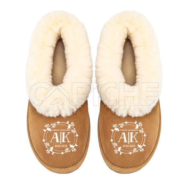 Chinelo Personalizado Casamento