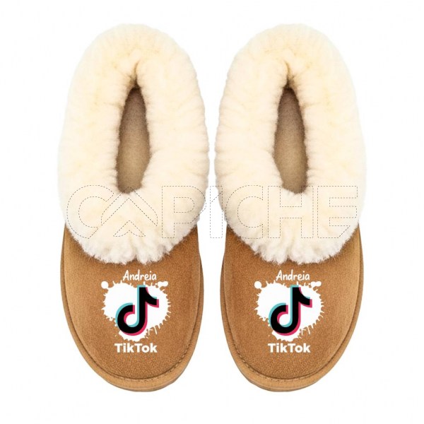 Chinelo Personalizado TikTok com nome