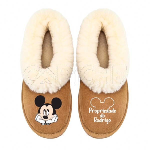 Chinelo Personalizado Mickey Nome