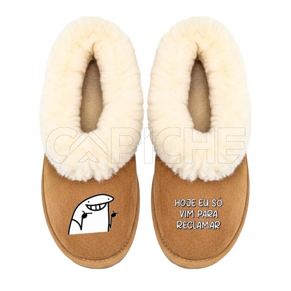 Chinelo Vim para reclamar