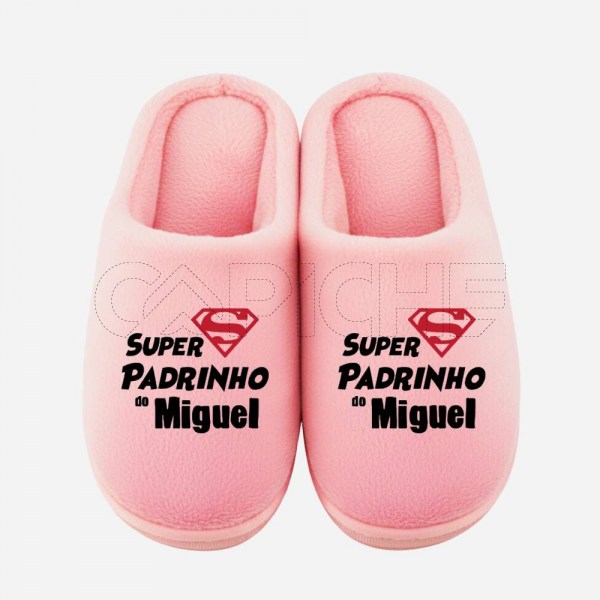 Chinelo Personalizado  Super Heroi