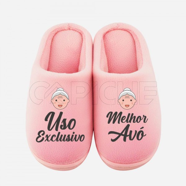 Chinelo Personalizado Pelucia exclusivo