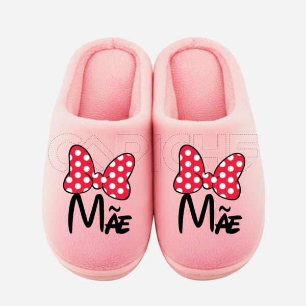 Chinelo Personalizado Pelucia Minnie Professor
