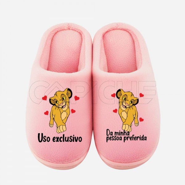 Chinelo Personalizado Rei Leao