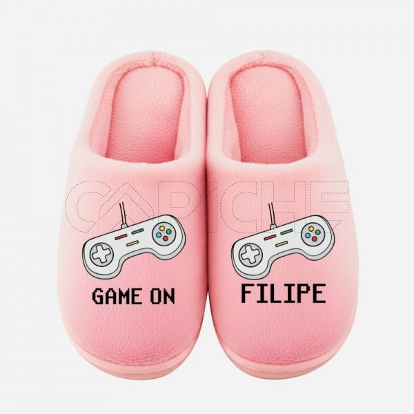 Chinelo Personalizado Gamer