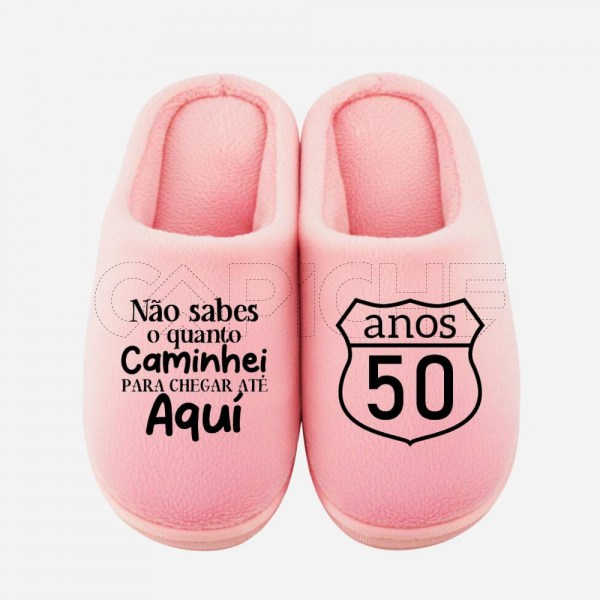 Chinelo Personalizado Caminhar