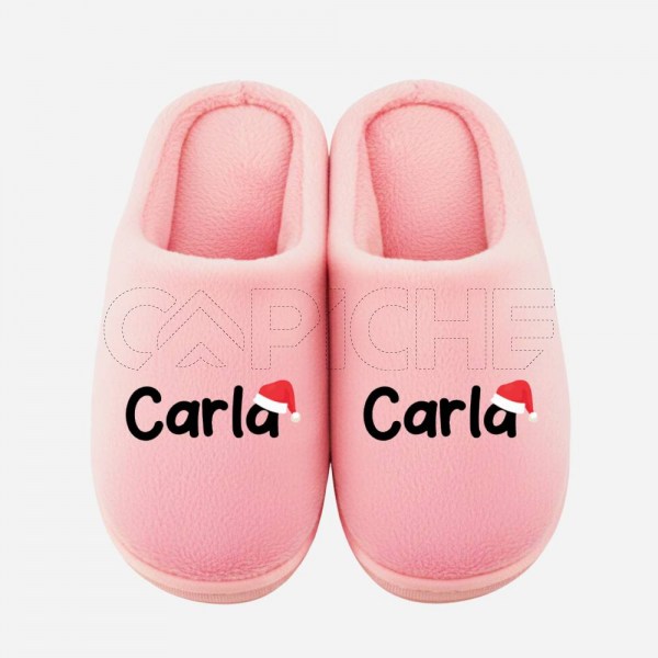 Chinelo Personalizado Pelucia nome