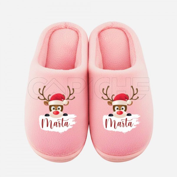 Chinelo Personalizado Rena Natal