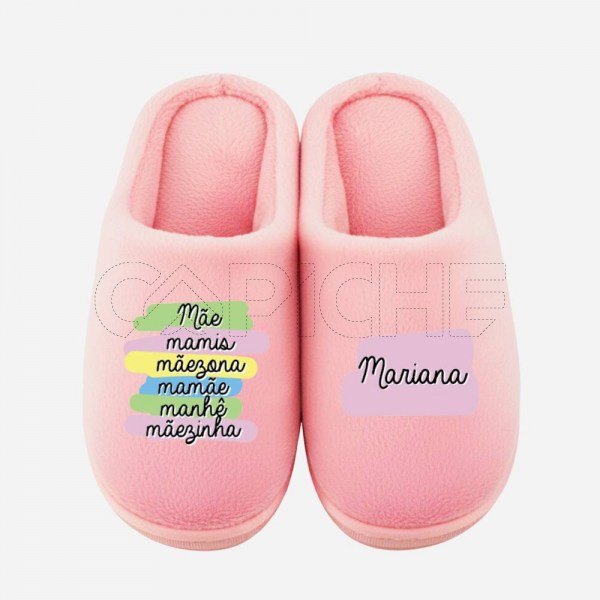Chinelo Personalizado Mãe