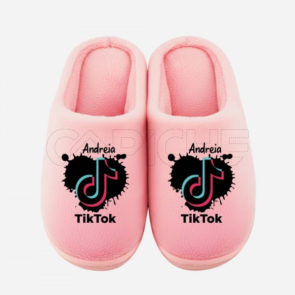 Chinelo Personalizado TikTok com nome