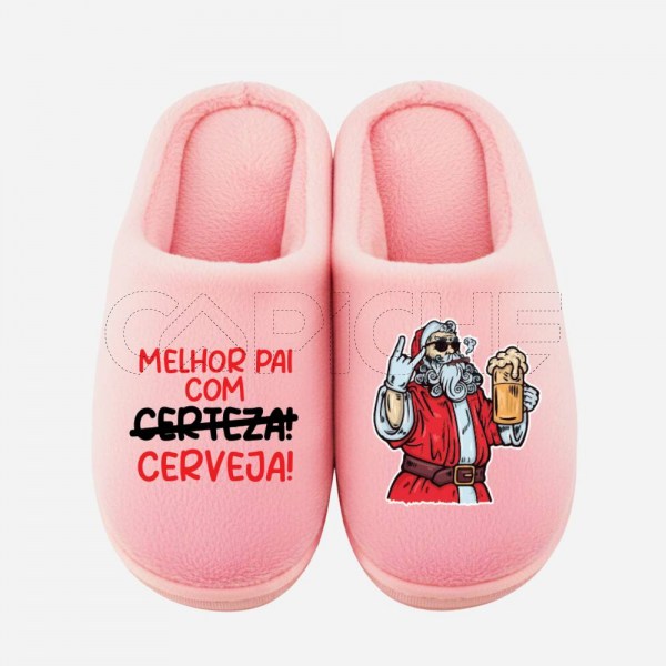 Chinelo Personalizado Melhor com cerveja